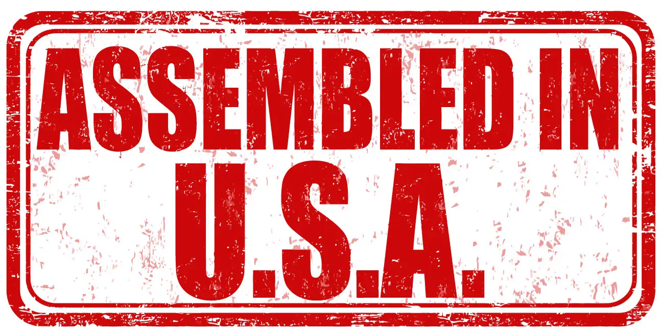 Assembled In The USA