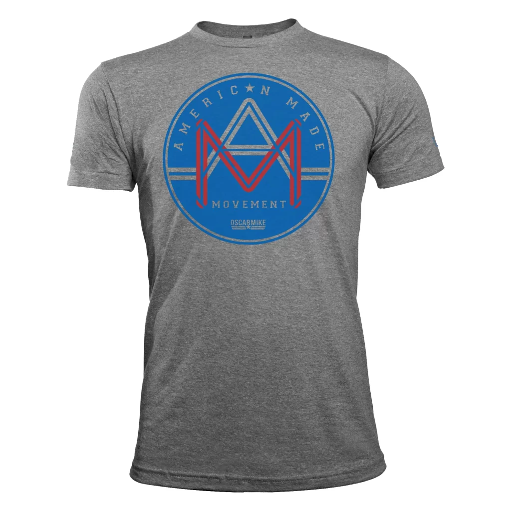 Oscar Mike's American Made Movement Mens Tee